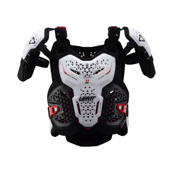 Leatt Нагръдник 5.5 Pro Evo White - BobiMX.com Leatt Нагръдник 5.5 Pro Evo White