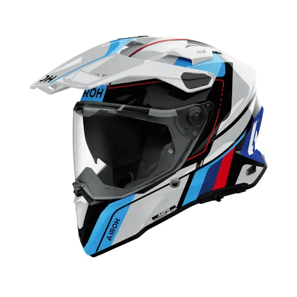 Airoh Каска Commander 2 Skip White Red Gloss - BobiMX.com Airoh Каска Commander 2 Skip White Red Gloss