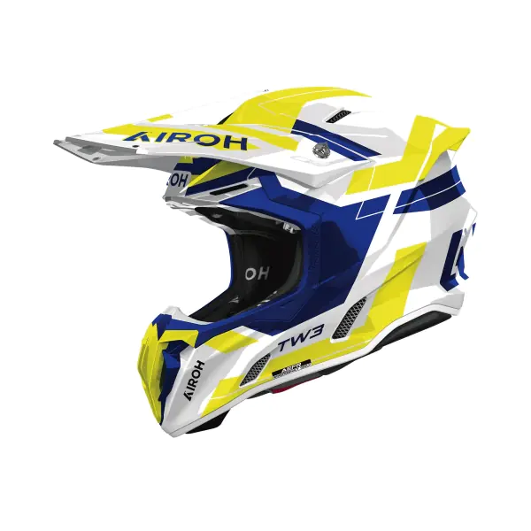 Airoh Каска Twist 3 Dynasty Blue Yellow Gloss - BobiMX.com Airoh Каска Twist 3 Dynasty Blue Yellow Gloss