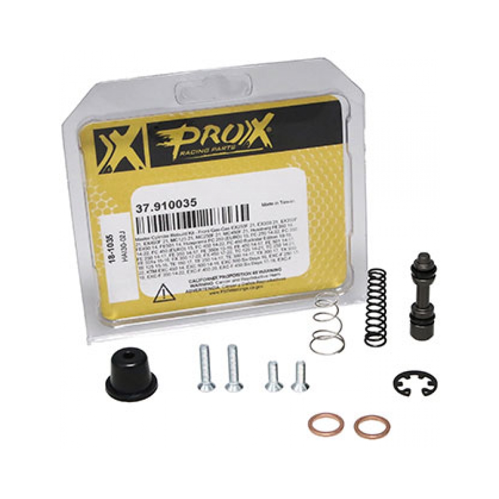 ProX Ремонтен комплект предна спирачна помпа KTM SX/EXC125-500 14-24; Husqvarna FC/FX/TC/TX до 2024, FE/TE 14-17; Gas Gas EX/MC 21-23 - изглед 1