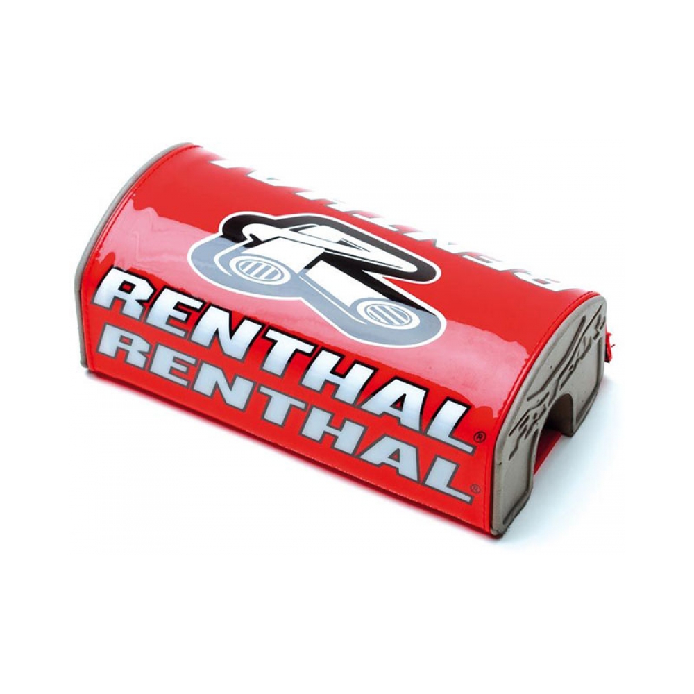 Renthal Протектор за кормило Fatbar Pad Червен - изглед 1