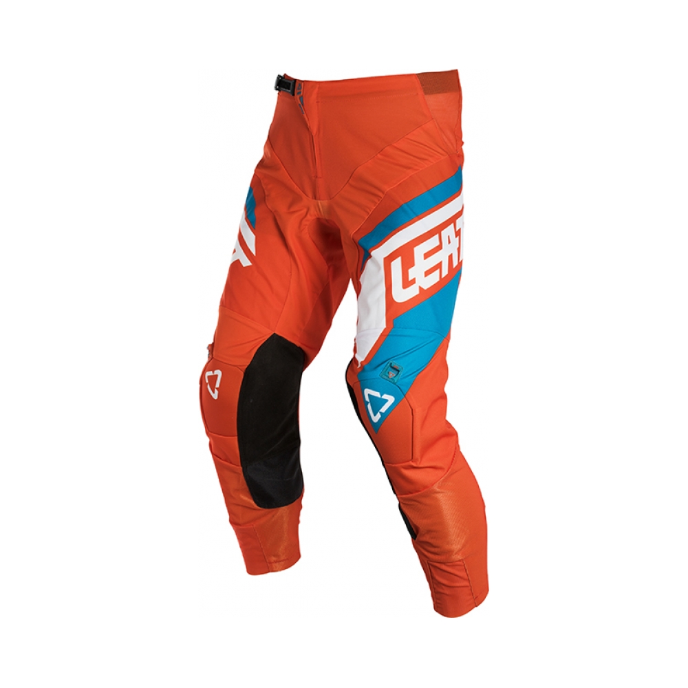 Leatt Панталон GPX 4.5 Orange/Denim - изглед 1