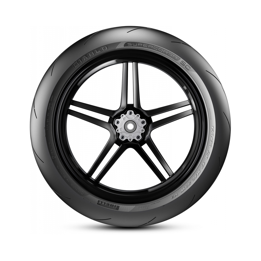 Pirelli Предна гума Diablo Supercorsa SC V3 120/70 ZR 17 M/CTL 58W SC2 F - изглед 2
