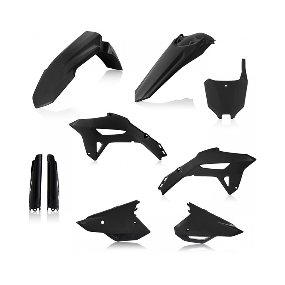 Acerbis Пълен кит пластмаси Honda CRF450R 21-24, CRF250R 22-24 черен - изглед 1