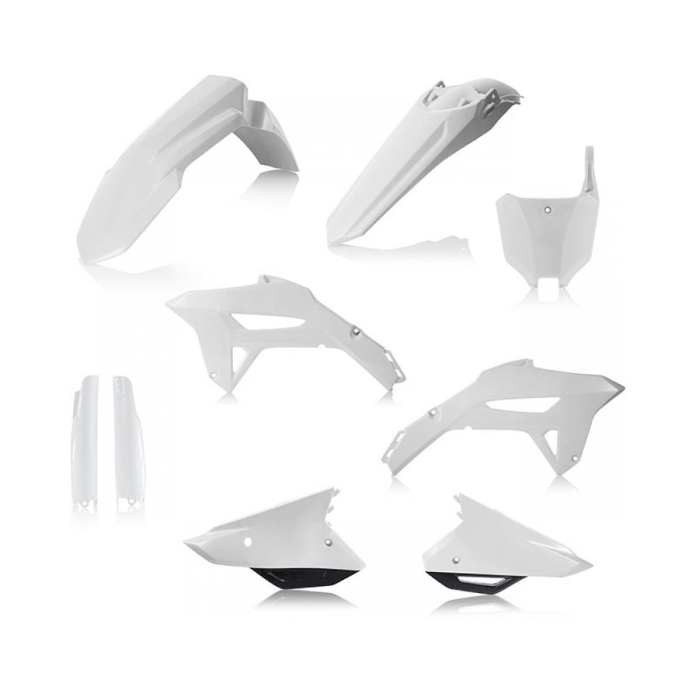 Acerbis Пълен кит пластмаси Honda CRF450R 21-24, CRF250R 22-24 бял - изглед 1