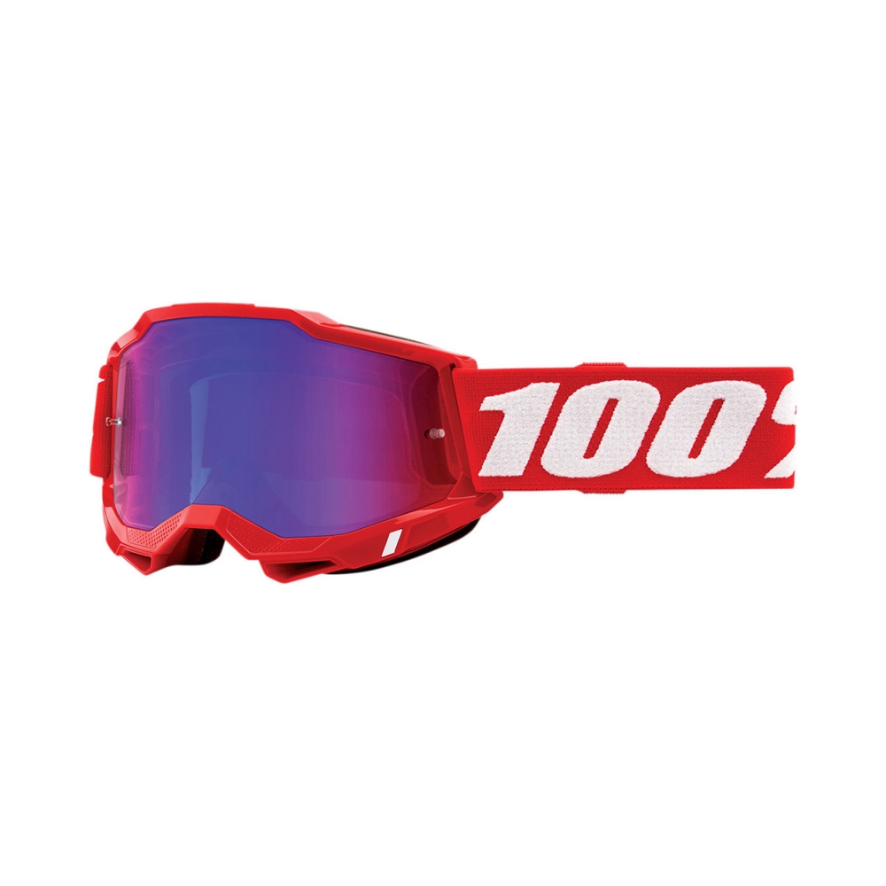 100% Очила Accuri2 Red - Mirror Red/Blue - изглед 1