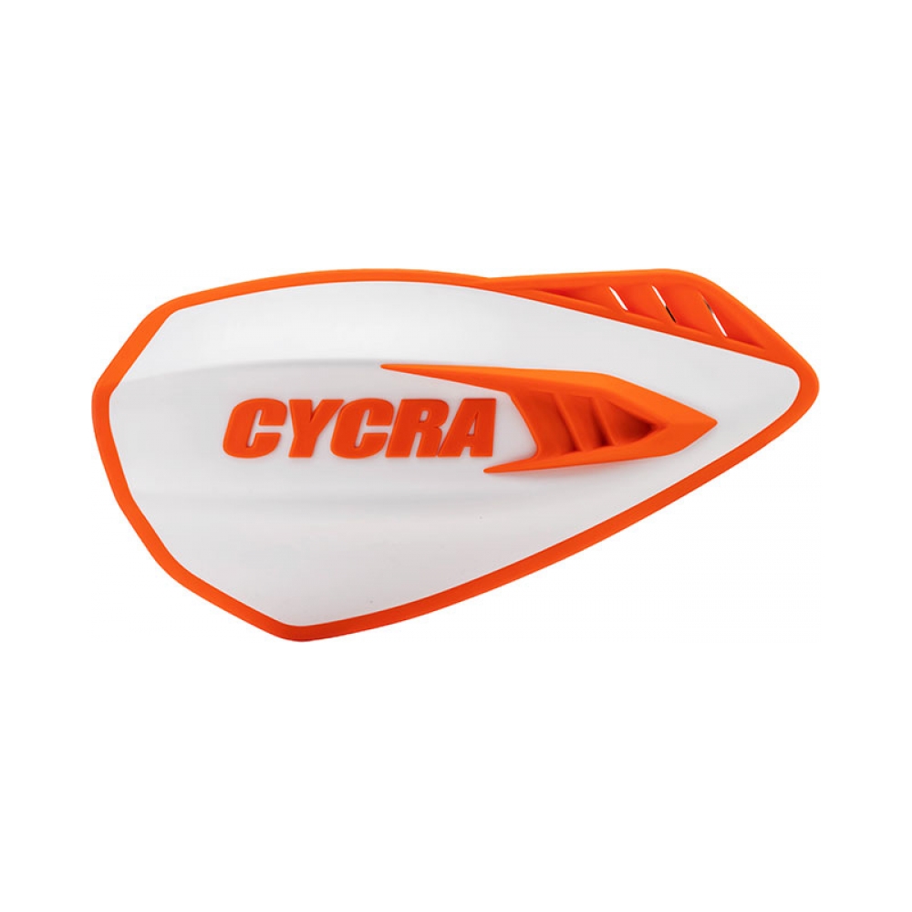 Cycra Предпазители за кормило Cyclone White/Orange - изглед 1