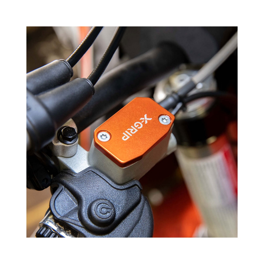 X-Grip Капак за помпата на съединител/спирачка Brembo оранжев - изглед 3