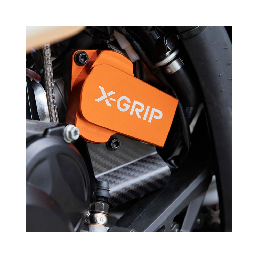 X-Grip TBI протектор KTM EXC 24, SX 23-24; Husqvarna TC 23-24, TE 24; Gas Gas EC/MC 24 Оранжев - изглед 2