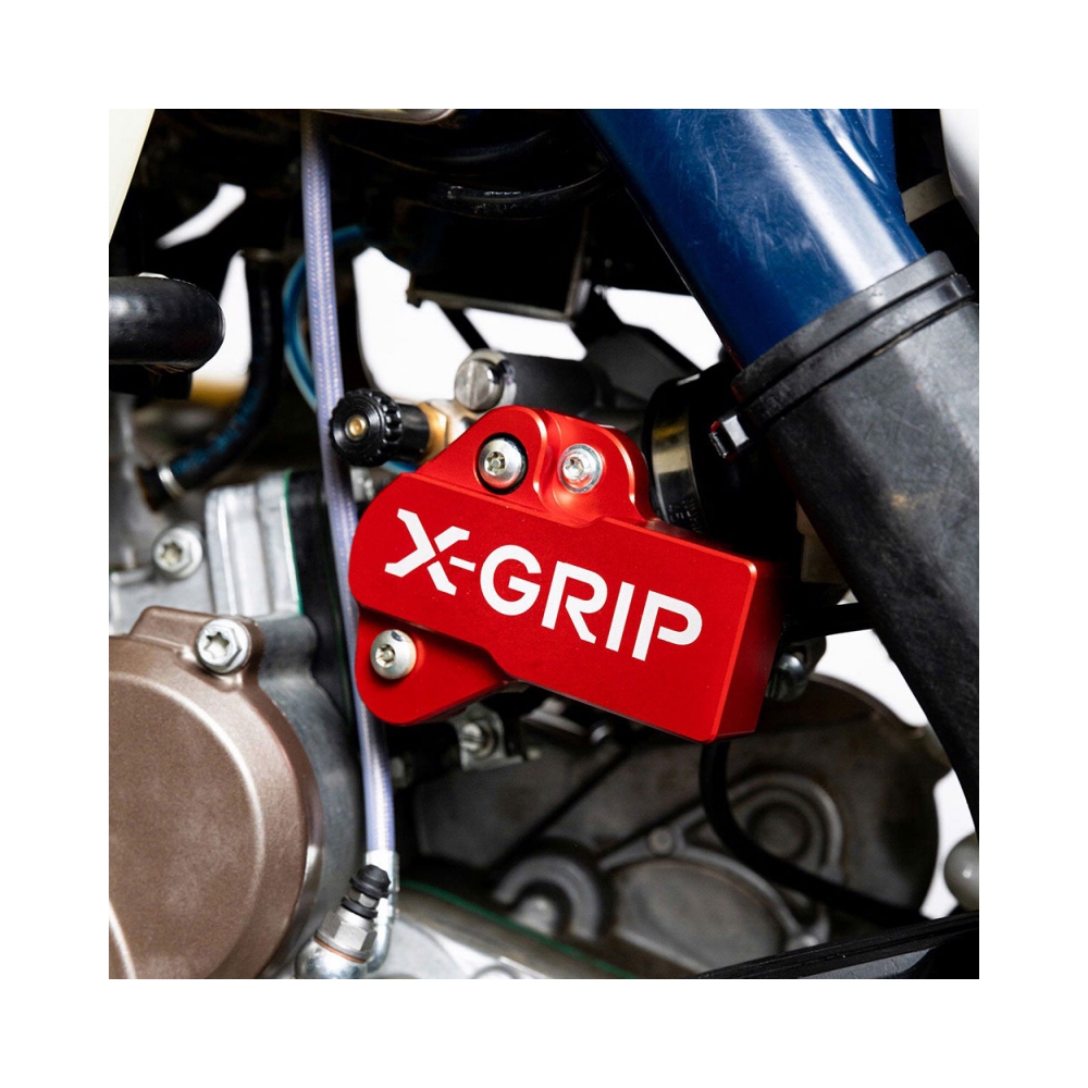 X-Grip TPS Протектор KTM EXC 18-23; Husqvarna TE 18-23; Gas Gas EC 21-23 Син - изглед 2