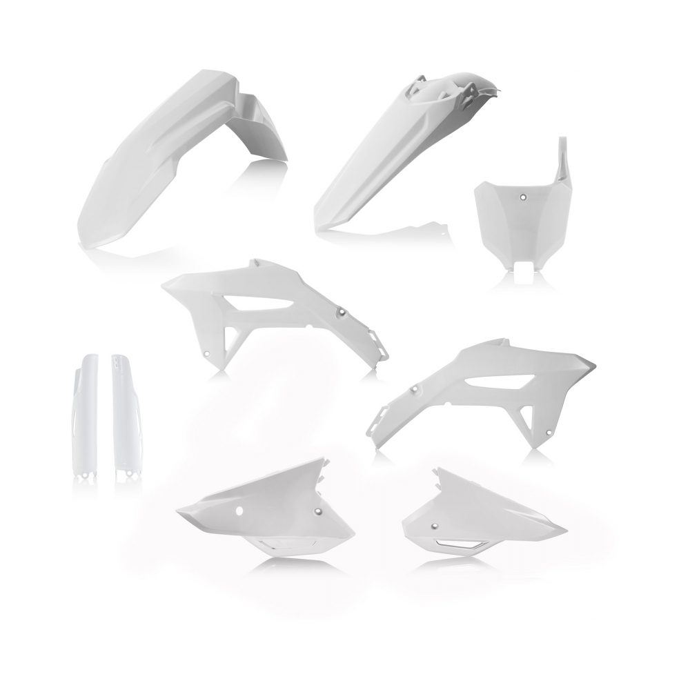 Acerbis Пълен кит пластмаси Honda CRF450R 21-24, CRF250R 22-24 бял - изглед 1