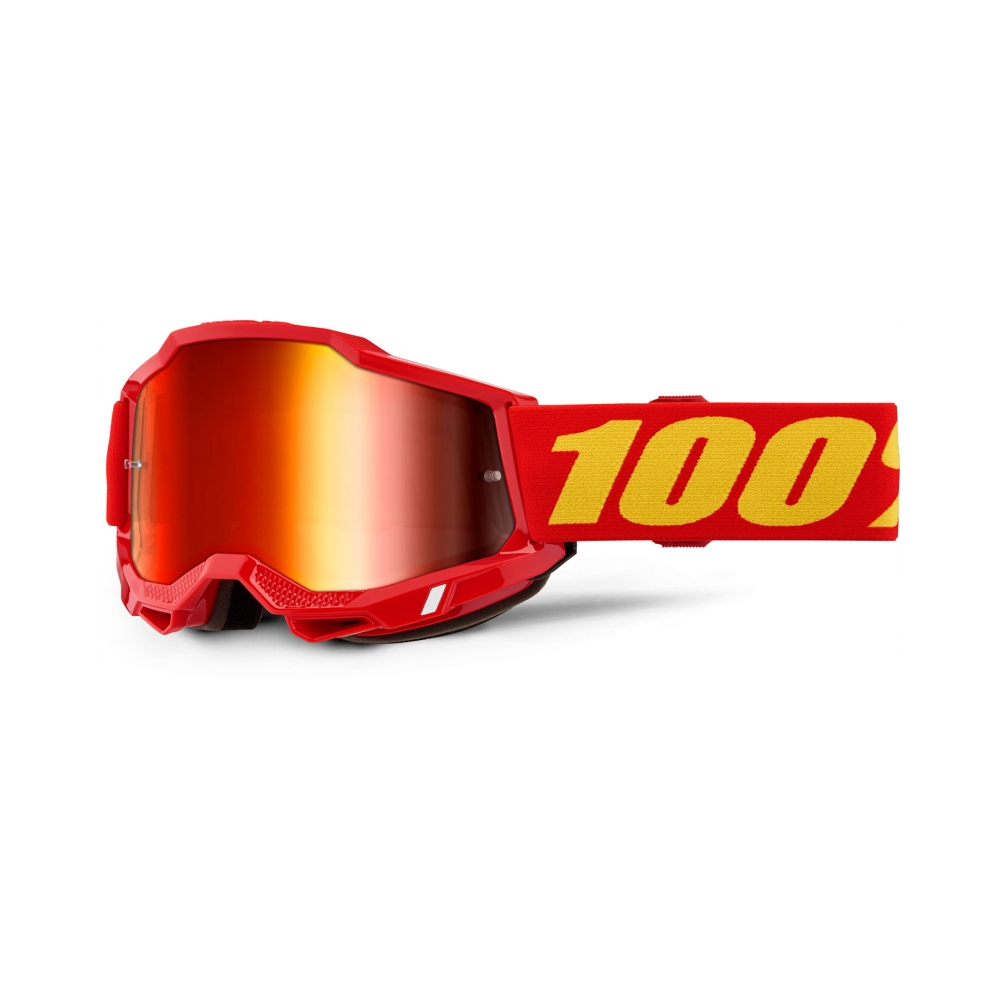 100% Очила Accuri2 Red - Mirror Red - изглед 1