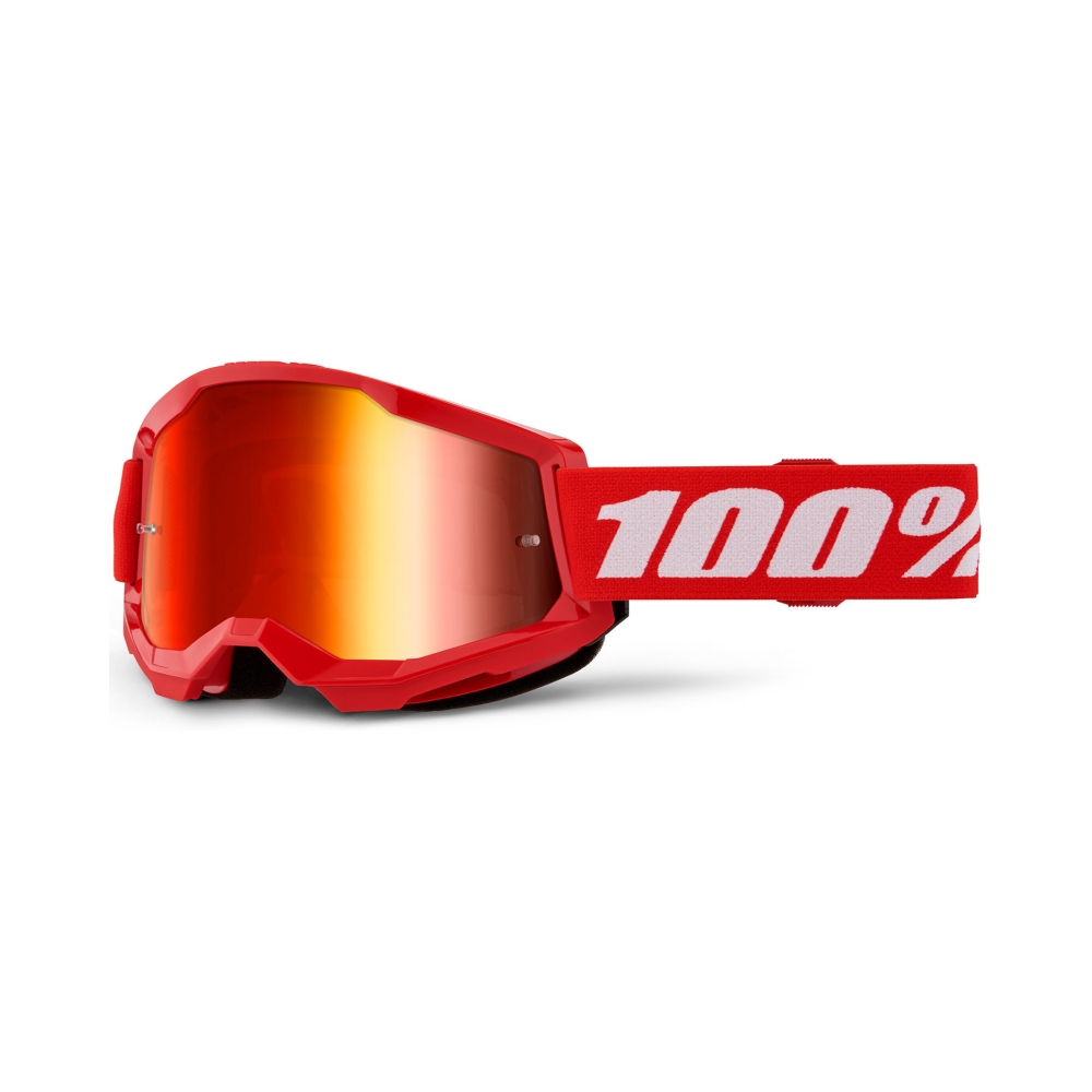 100% Очила Strata2 Red - Mirror Red 24 - изглед 1