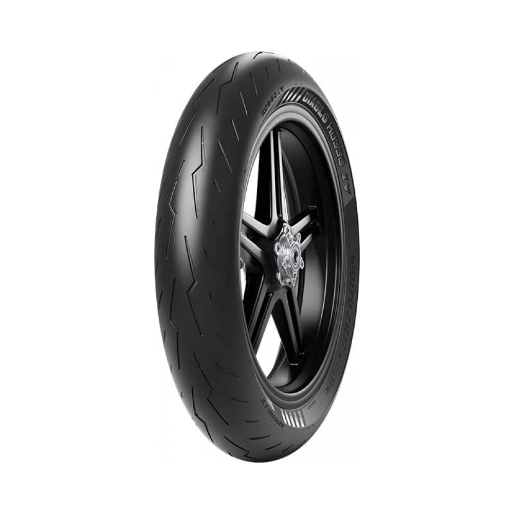 Pirelli Предна гума Diablo Rosso IV 120/60 ZR 17 M/C TL (55W) F - изглед 1
