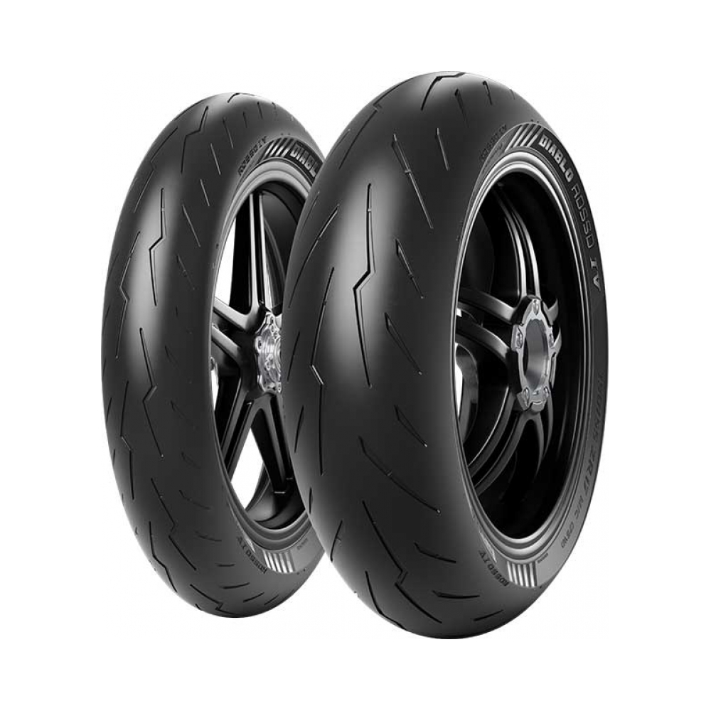 Pirelli Предна гума Diablo Rosso IV 120/60 ZR 17 M/C TL (55W) F - изглед 4
