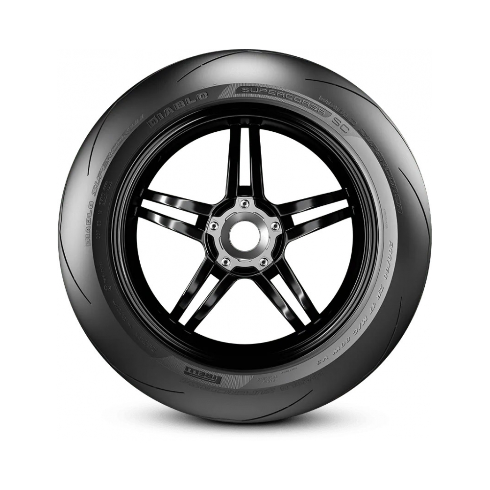 Pirelli Задна гума Diablo Supercorsa SC V3 180/60ZR17 M/C TL 75W SC1 R - изглед 2