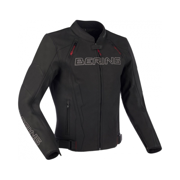 Bering Кожено яке Atomic Black - BobiMX.com Bering Кожено яке Atomic Black