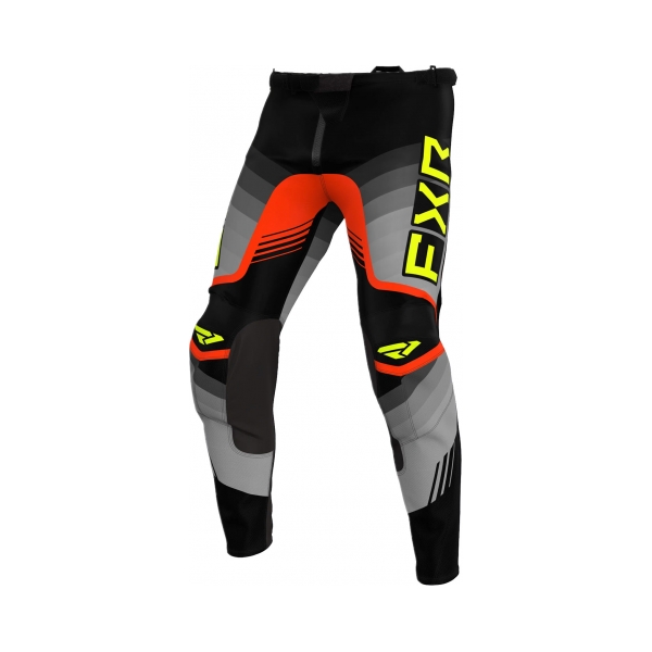 FXR Панталон Clutch Pro MX24 Grey Nuke Hi Vis - BobiMX.com FXR Панталон Clutch Pro MX24 Grey Nuke Hi Vis