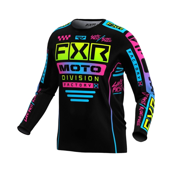 FXR Тениска Podium Gladiator MX24 Black Candy - BobiMX.com FXR Тениска Podium Gladiator MX24 Black Candy
