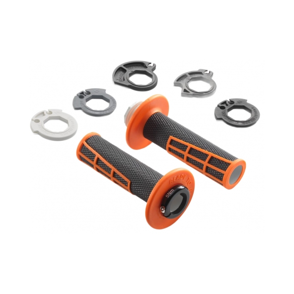 KTM Дръжки Lock On KTM EXC/EXC-F 24-26, SX/SX-F 23-26 отворени оранжеви - BobiMX.com KTM Дръжки Lock On KTM EXC/EXC-F 24-26, SX/SX-F 23-26 отворени оранжеви