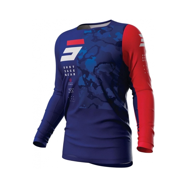 Shot Тениска Contact Camo 2.0 Blue - BobiMX.com Shot Тениска Contact Camo 2.0 Blue