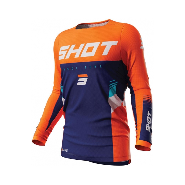 Shot Тениска Contact Tracer Neon Orange - BobiMX.com Shot Тениска Contact Tracer Neon Orange