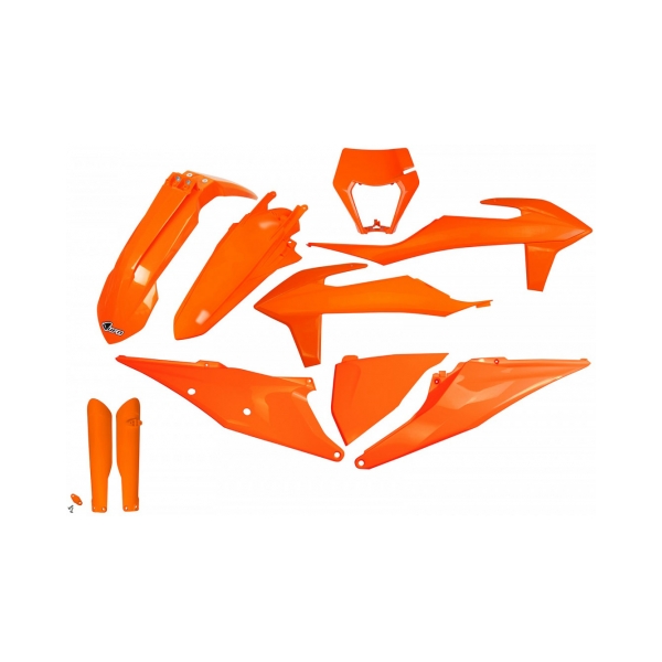 UFO Комплект пластмаси KTM EXC/EXC-F 20-23 Оранжев