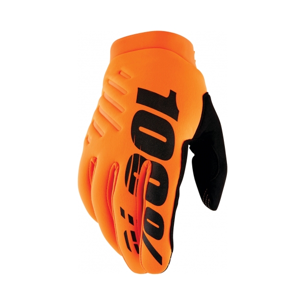 100% Ръкавици Brisker Fluo Orange Black - BobiMX.com 100% Ръкавици Brisker Fluo Orange Black