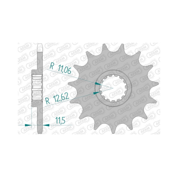 AFAM Преден зъбак 15 Зъба/ 520 KTM 890 Adventure 21-24, 790 Duke 18-23, 790 Adventure 19-25; Husqvarna 701 Enduro/Supermoto 16-24 - BobiMX.com AFAM Преден зъбак 15 Зъба/ 520 KTM 890 Adventure 21-24, 790 Duke 18-23, 790 Adventure 19-25; Husqvarna 701 Enduro/Supermoto 16-24