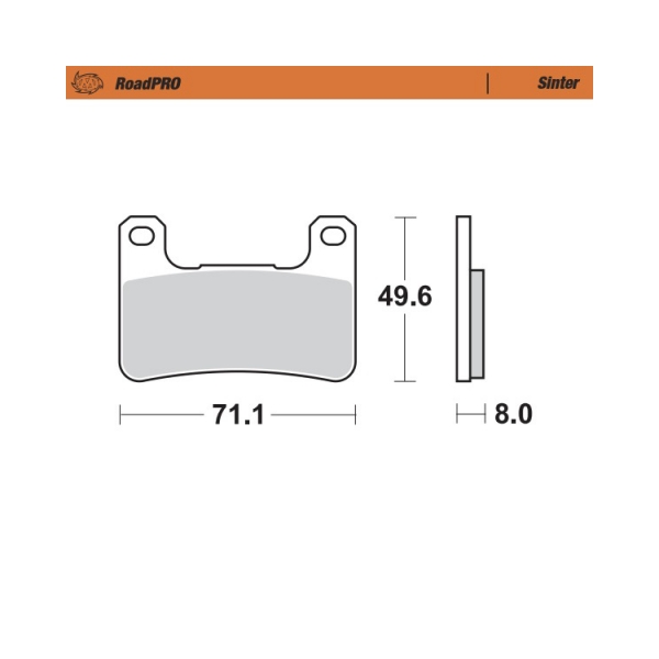 Moto-Master Накладки предни 406301 Kawasaki - BobiMX.com Moto-Master Накладки предни 406301 Kawasaki
