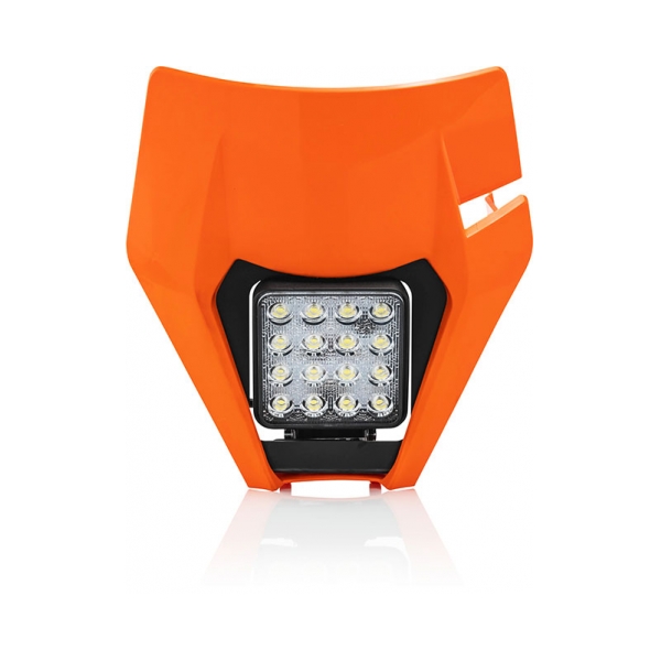 Acerbis Маска с фар VSL KTM EXC/EXC-F 17-19 - BobiMX.com Acerbis Маска с фар VSL KTM EXC/EXC-F 17-19