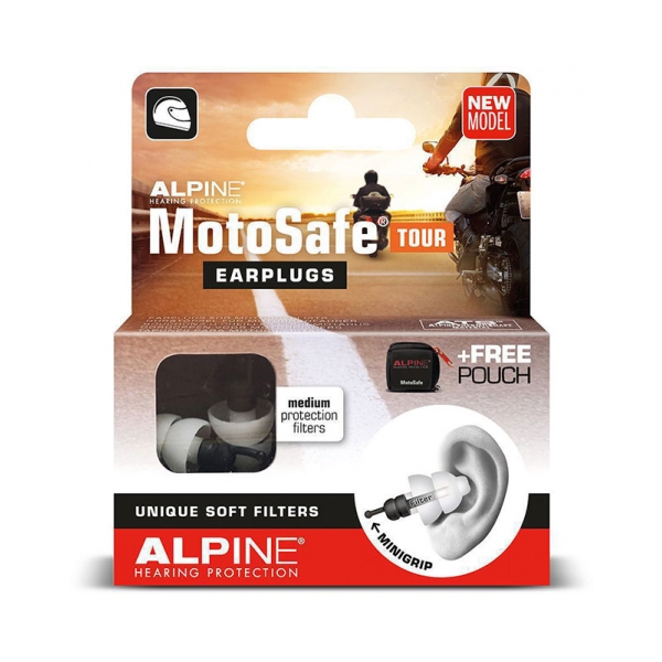 Alpine Тапи за уши Motosafe Tour - BobiMX.com Alpine Тапи за уши Motosafe Tour