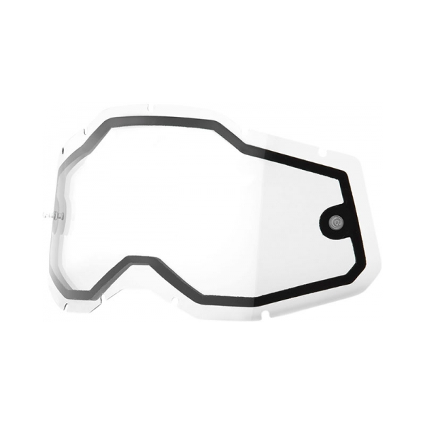 100% Слюда за очила 100% Gen2 Racecraft2; Accuri2; Strata2 - двойна прозрачна - BobiMX.com 100% Слюда за очила 100% Gen2 Racecraft2; Accuri2; Strata2 - двойна прозрачна
