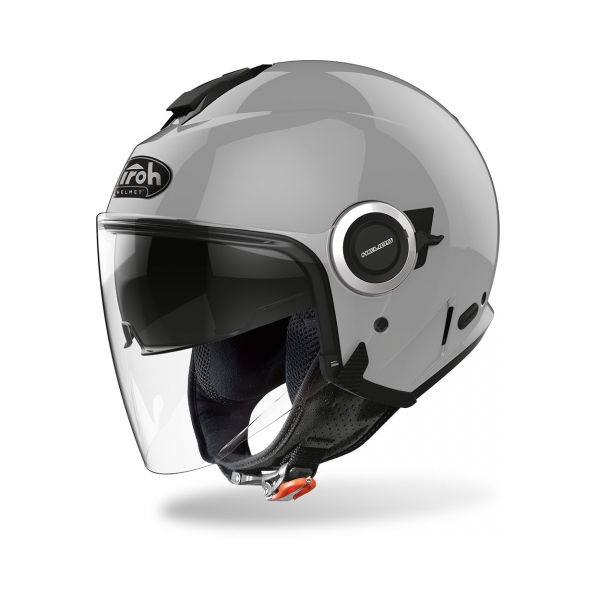 Airoh Скутерска каска Helios Concrete Grey Gloss - BobiMX.com Airoh Скутерска каска Helios Concrete Grey Gloss