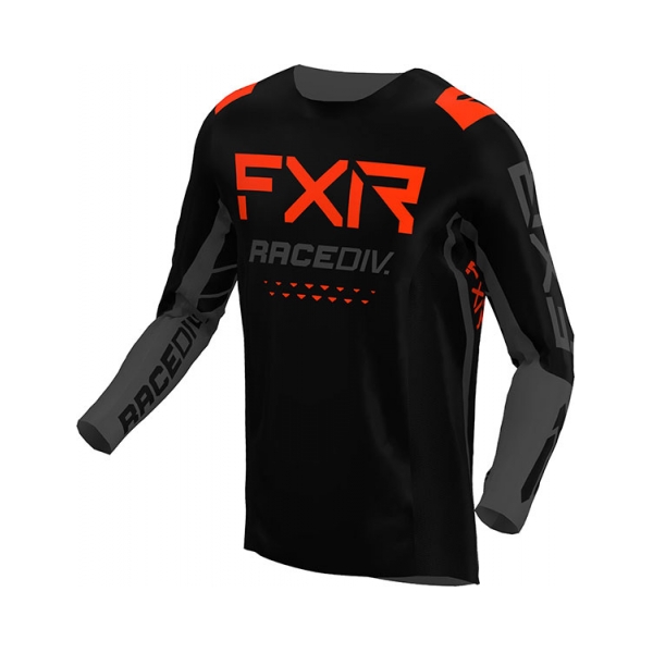 FXR Тениска Off-Road 22 Black/Char/Nuke Red - BobiMX.com FXR Тениска Off-Road 22 Black/Char/Nuke Red