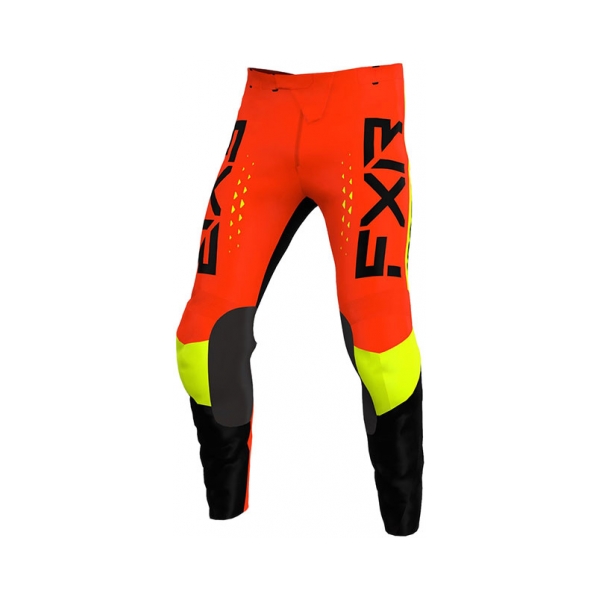 FXR Детски панталон Clutch Pro MX22 Youth Black/Nuke Red/Hi Vis