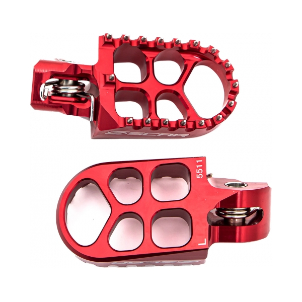 Scar Стъпенки EVO KTM EXC/EXC-F 17-23, Husqvarna TE/FE 17-23, Gas-Gas 21-24 Red - BobiMX.com Scar Стъпенки EVO KTM EXC/EXC-F 17-23, Husqvarna TE/FE 17-23, Gas-Gas 21-24 Red