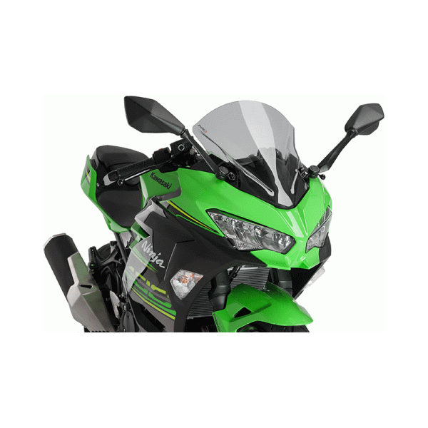 Puig Слюда Z-Racing Kawasaki Ninja 400 18-24 Smoke