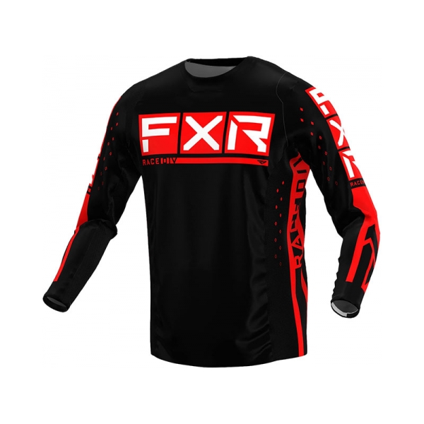 FXR Тениска Podium Pro LE MX22 Black/Red - BobiMX.com FXR Тениска Podium Pro LE MX22 Black/Red