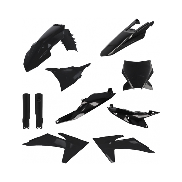 Пълен кит пластмаси подходящ за SX/SX-F 23-24 Черен