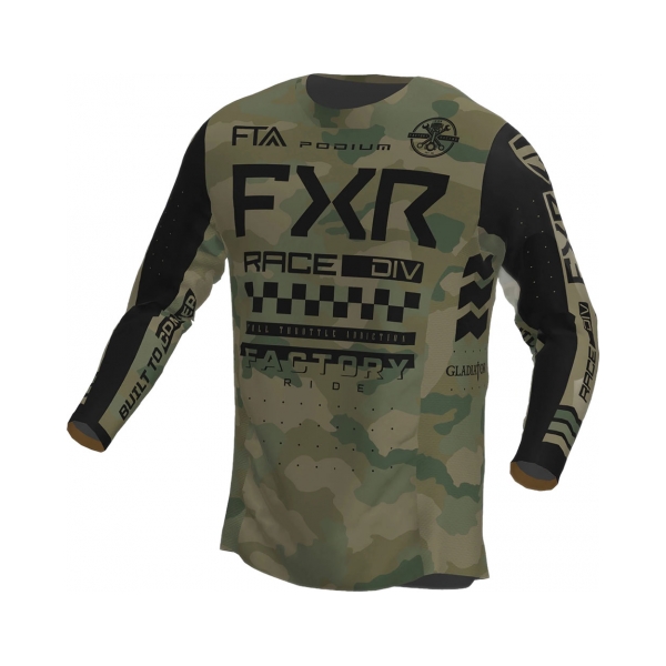 FXR Тениска Podium Gladiator MX23 Camo - BobiMX.com FXR Тениска Podium Gladiator MX23 Camo