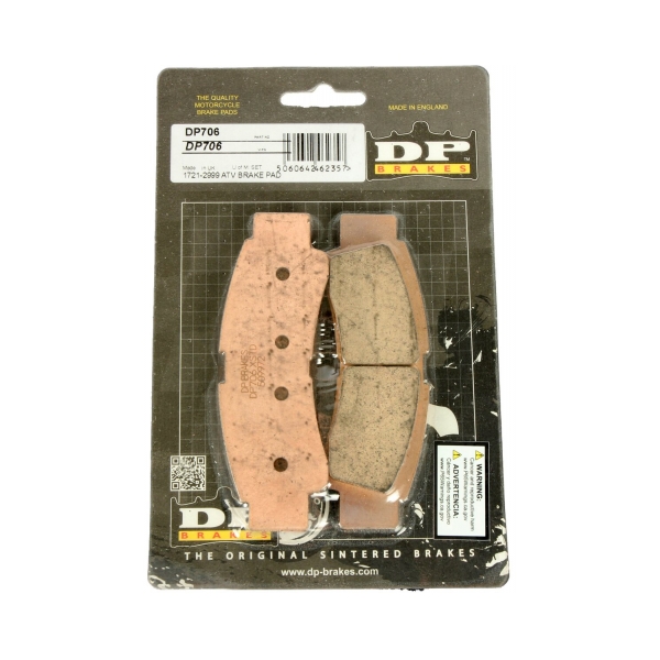 DP Brakes Накладки DP706 предни - BobiMX.com DP Brakes Накладки DP706 предни