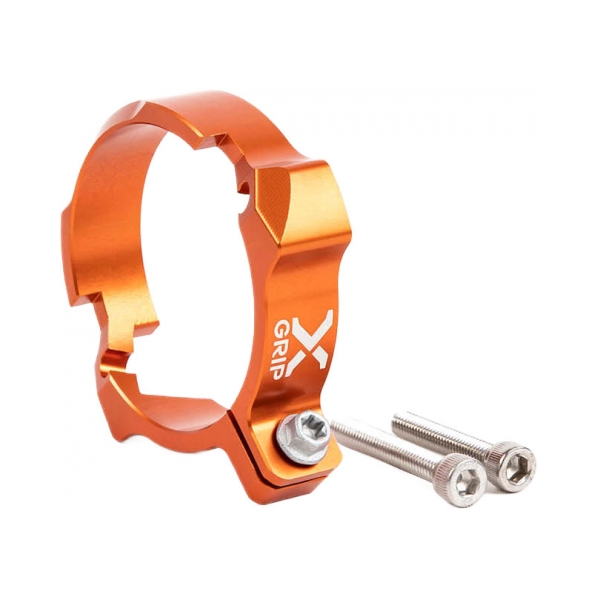 X-Grip Протектор за фланеца на ауспуха KTM EXC 18-26; Husqvarna TE 18-24; Gas Gas EC 21-26 Оранжев - BobiMX.com X-Grip Протектор за фланеца на ауспуха KTM EXC 18-26; Husqvarna TE 18-24; Gas Gas EC 21-26 Оранжев