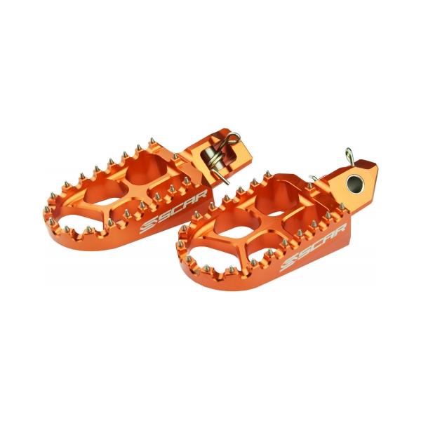 Scar Стъпенки Scar KTM SX/SX-F 23-25, EXC/EXC-F 24-25; Husqvarna 23-25; Gas Gas 24-25 Оранжев - BobiMX.com Scar Стъпенки Scar KTM SX/SX-F 23-25, EXC/EXC-F 24-25; Husqvarna 23-25; Gas Gas 24-25 Оранжев