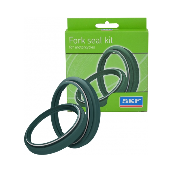 SKF Комплект семеринг и прахоуловител за предница Showa 41mm - BobiMX.com SKF Комплект семеринг и прахоуловител за предница Showa 41mm