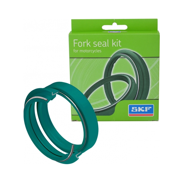 SKF Комплект семеринг и прахоуловител HD за предница Showa 48mm - BobiMX.com SKF Комплект семеринг и прахоуловител HD за предница Showa 48mm