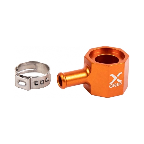 X-Grip Алуминиев накрайник за резервоар за гориво 2Т KTM, Husqvara и Gas-Gas Оранжев - BobiMX.com X-Grip Алуминиев накрайник за резервоар за гориво 2Т KTM, Husqvara и Gas-Gas Оранжев