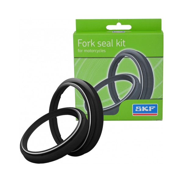 SKF Комплект семеринг и прахоуловител за предница Ohlins 43mm - BobiMX.com SKF Комплект семеринг и прахоуловител за предница Ohlins 43mm