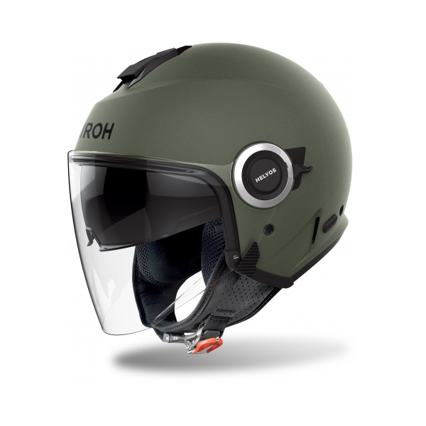 Airoh Скутерска каска Helyos Color Military Green Matt - BobiMX.com Airoh Скутерска каска Helyos Color Military Green Matt