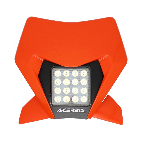 Acerbis Маска с фар VSL KTM EXC/EXC-F 24-26 оранжев - BobiMX.com Acerbis Маска с фар VSL KTM EXC/EXC-F 24-26 оранжев